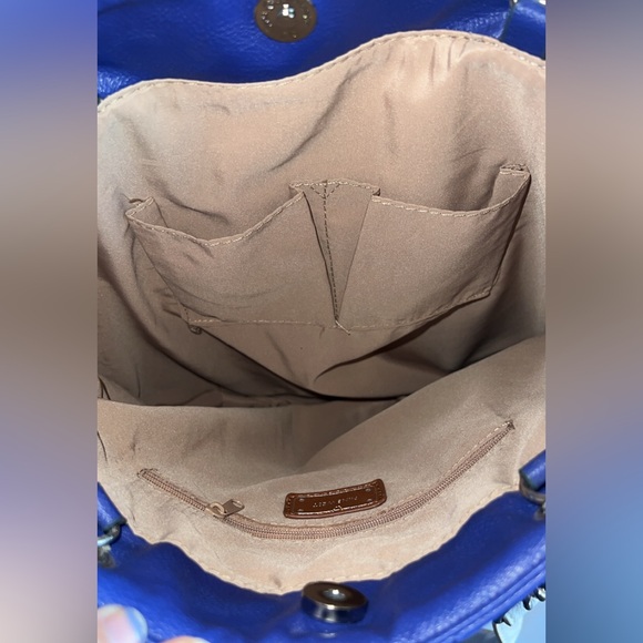 Nine West Blue Quilted Tote Bag - Picture 8 of 8